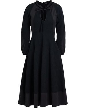High Midi Dress - Black