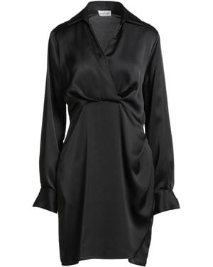 Rebel Queen Mini Dress Polyester, Elastane - Black