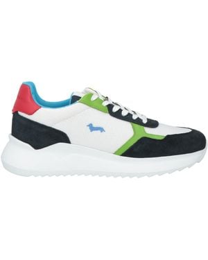 Harmont & Blaine Trainers Leather, Textile Fibres - Green