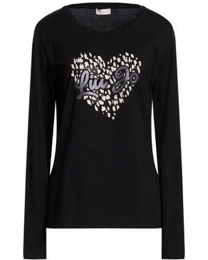 Liu Jo Better T-Shirt Cotton - Black