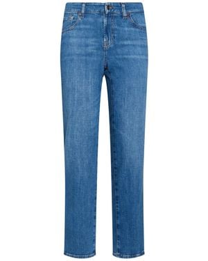 7 For All Mankind Pantalon En Jean - Bleu
