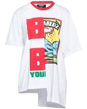 DSquared² T-Shirt Cotton - White