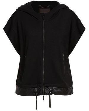 Moorer Sweatshirt Viscose, Elastane - Black