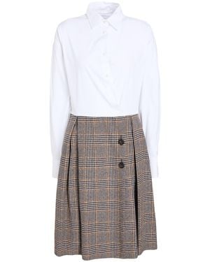 Sara Roka Vestido Midi - Blanco