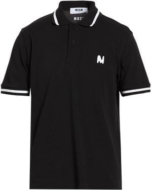 MSGM Polo Shirts - Black