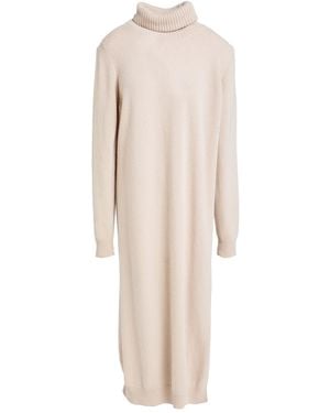 Roberto Collina Maxi Dress Merino Wool, Cashmere - Natural