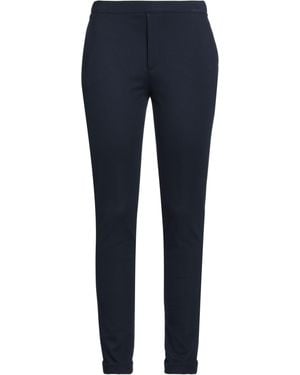 1 One Midnight Trousers Viscose, Polyamide, Elastane - Blue