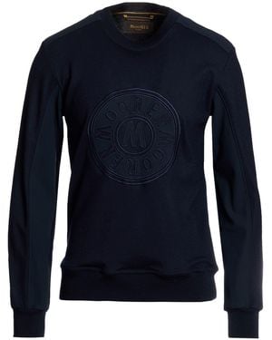 Moorer Sweatshirt Virgin Wool - Blue
