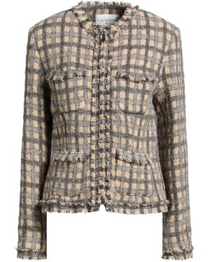 Ballantyne Jacket Hemp, Virgin Wool, Polyester, Alpaca Wool, Polyamide - Gray