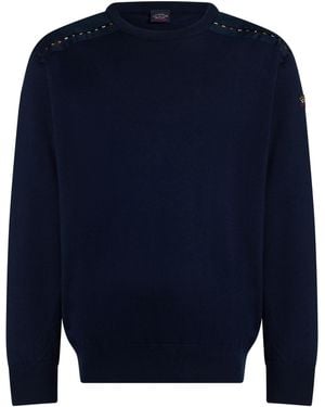 Paul & Shark Jumper Cotton - Blue