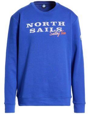 North Sails Sweatshirt Cotton, Polyester - Blue