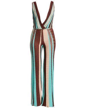 Akep Jumpsuit Viscose, Polyester - White