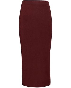 Dorothee Schumacher Midi Skirt - Red