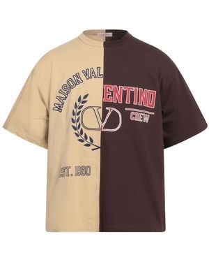 Valentino Garavani T-Shirt Cotton - Brown