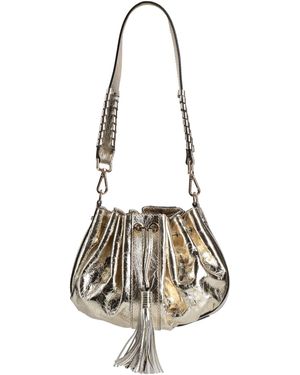 Ba&sh Shoulder Bag Calfskin - White