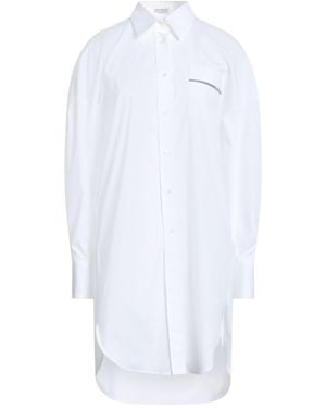 Brunello Cucinelli Shirt Cotton, Polyamide, Elastane, Brass - White