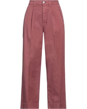 Care Label Pantalone - Rosso