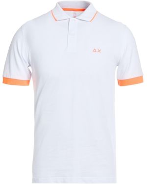 Sun 68 Polo Shirts - White