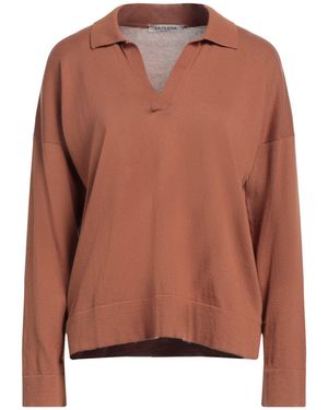 La Fileria Pullover - Braun