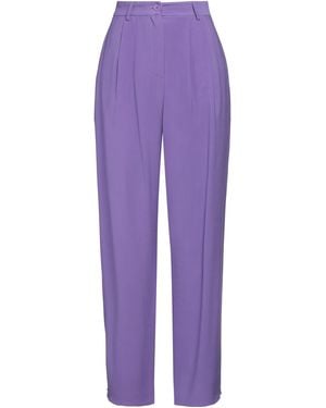 Suoli Trousers Viscose, Polyester - Purple
