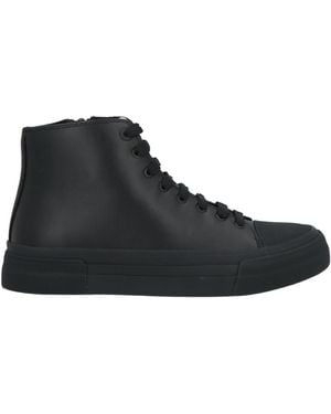 Emporio Armani Trainers Leather - Black