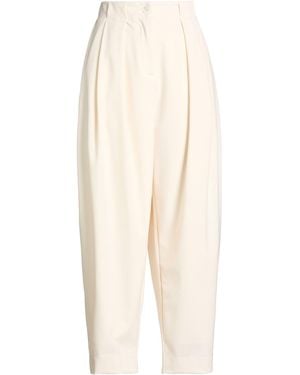 Palmer//Harding Ivory Pants Polyester, Wool, Elastane - White