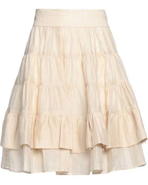 Sandro Mini Skirt - Natural
