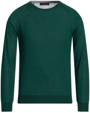 Moorer Sweater Wool, Silk, Cashmere - Green