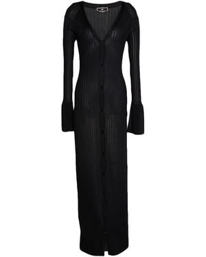 Elisabetta Franchi Maxi Dresses - Black