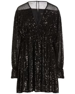 Relish Mini Dress Polyester, Elastane - Black