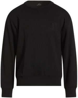 ARMANI EXCHANGE Sweatshirt Cotton - Black