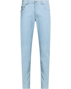 Daniele Alessandrini Jeans Cotton, Elastane - Blue