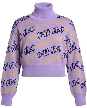Just Cavalli Turtleneck - Purple