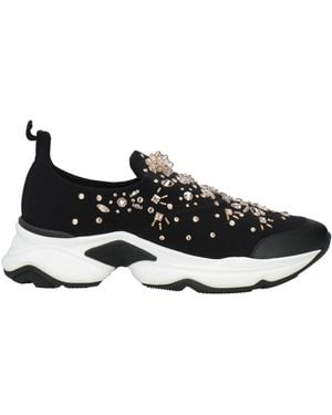 Rene Caovilla Trainers Textile Fibres - Black