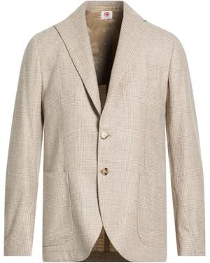 Luigi Borrelli Napoli Blazer Virgin Wool - Natural