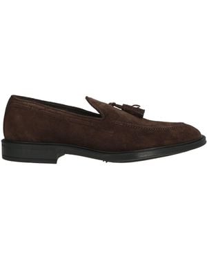 Dino Draghi Dark Loafers Leather - Multicolour