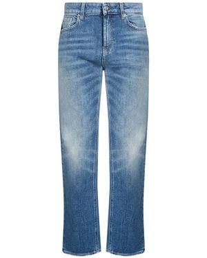 Department 5 Jeans Organic Cotton, Recycled Elastane - Blue