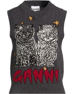 Ganni Pullover - Schwarz