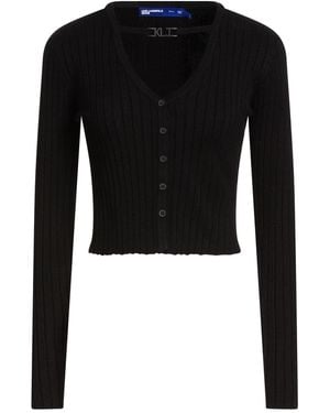 Karl Lagerfeld Cardigans - Black