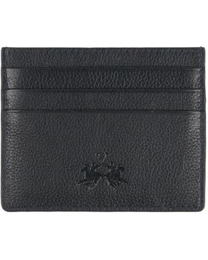 La Martina Cardholder Calfskin - Black