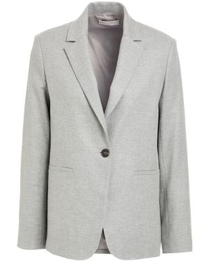 Antonelli Light Blazer Virgin Wool, Viscose, Polyester, Elastane - Grey