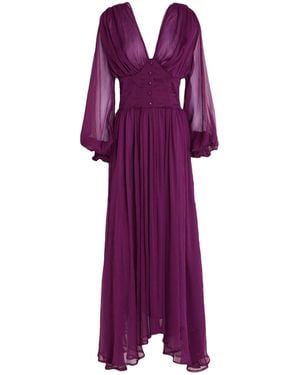 WEILI ZHENG Maxi Dress - Purple