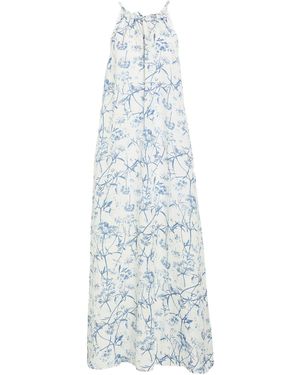 120% Lino Maxi Dress - White