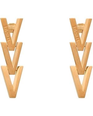 Versace Earrings Metal - White