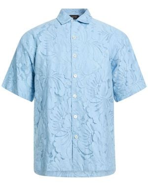 N°21 Azure Shirt Cotton, Polyacrylic, Elastane - Blue