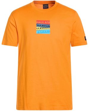 Paul & Shark T-Shirt Cotton - Orange