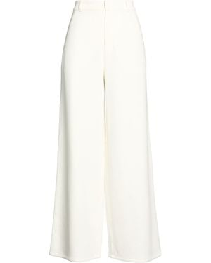 Max Mara Pants Cotton, Polyester - White
