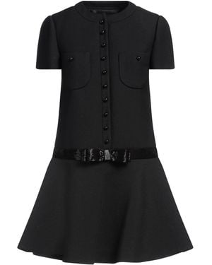 Celine Mini Dress Wool, Polyamide - Black