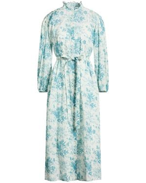 Antik Batik Midi Dress - Blue