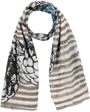 Daphine Military Scarf Cotton, Silk - Green